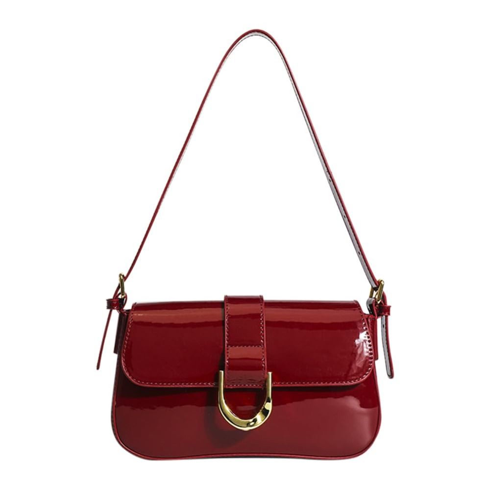 Women Bags Zara - الكلاسيكية بو الجلود حدوة الحصان مشبك