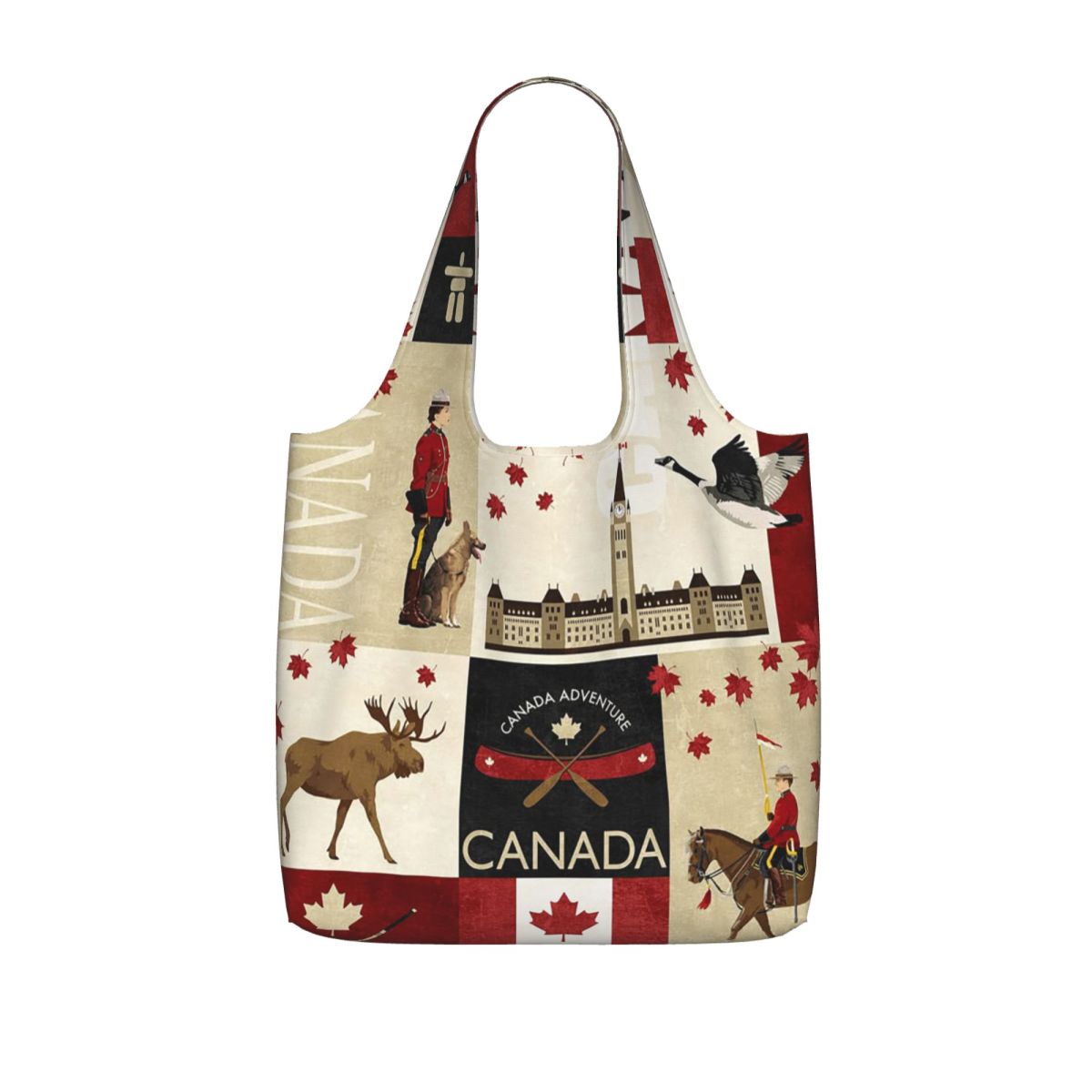 Women Bags In Canada - حقيبة تسوق قماشية كبيرة السعة بتصميم
