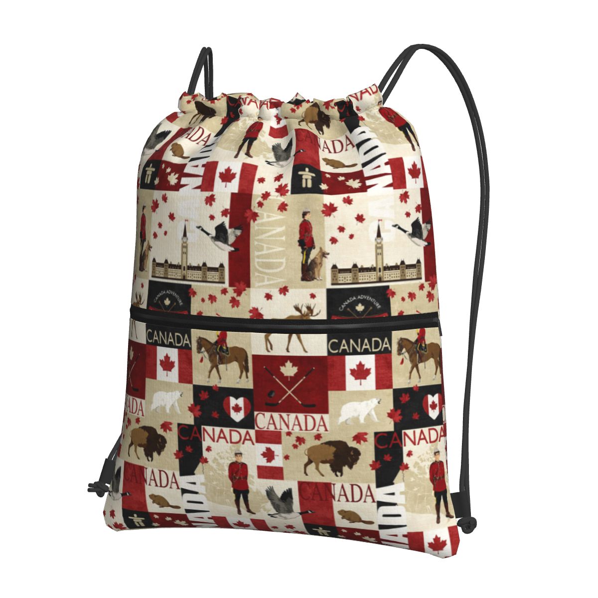 Women Bags In Canada - حقائب ظهر بعلم كندا وتصميم ثقافي