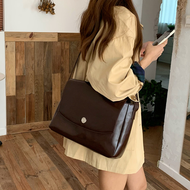 Women'S Vegan Bags - CGCBAG-حقيبة جلد صناعي عتيقة للنساء ،