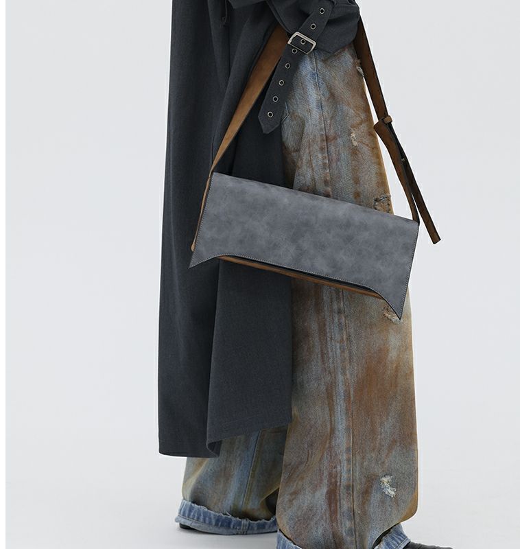 Women Bags Grey - حقائب الكتف JIAERDI-Vintage للنساء ، حقيبة
