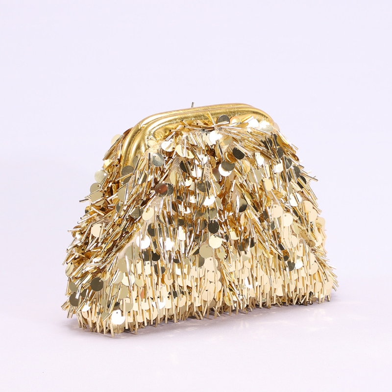 حقيبة يد نسائية عصرية جديدة مز - مراجعة Women Bags Golden وسعره