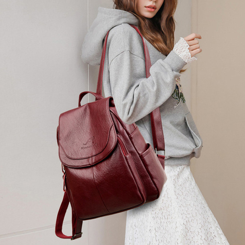 حقيبة ظهر نسائية من الجلد النا - مراجعة Women'S Vegan Bags وسعره
