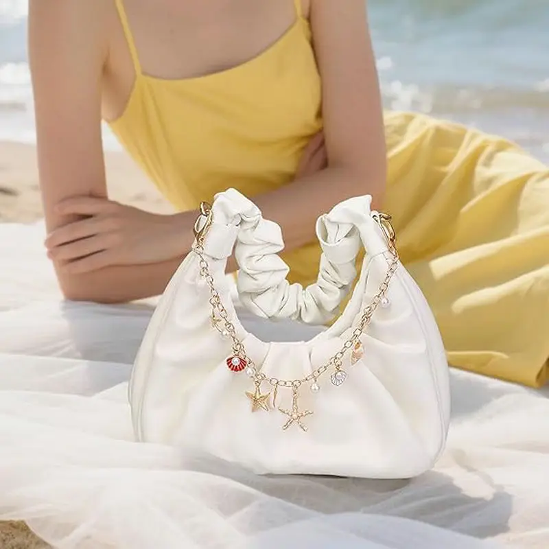 حقيبة سحر لحقائب اليد سلسلة ال - مراجعة Women Bags Golden وسعره