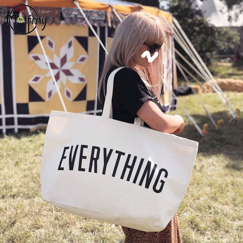 سعة كبيرة حقيبة تسوق من القماش - مراجعة Women Bags Low Price وسعره