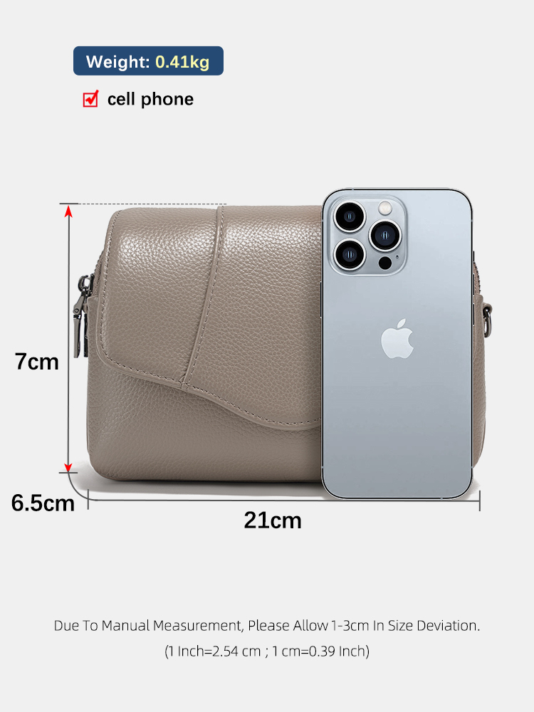 حقيبة كتف نسائية من الجلد الطب - مراجعة Women Bags Grey وسعره