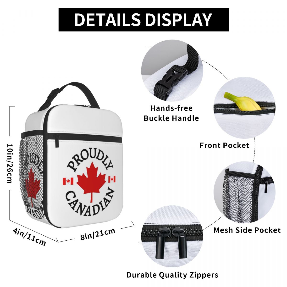 حقيبة غداء معزولة بتصميم الكند - مراجعة Women Bags In Canada وسعره