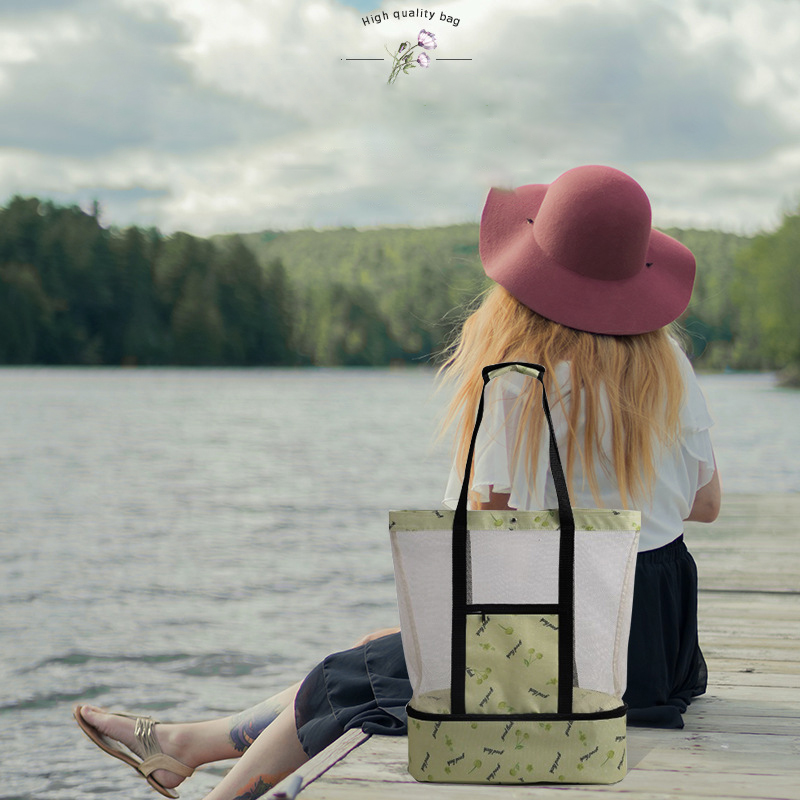 المرأة كبيرة شفافة طبقة مزدوجة - مراجعة Women Bags Low Price وسعره