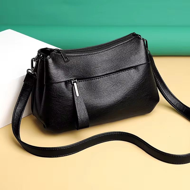 محفظة كتف جلدية ناعمة للنساء ، - مراجعة Women Bags Low Price وسعره