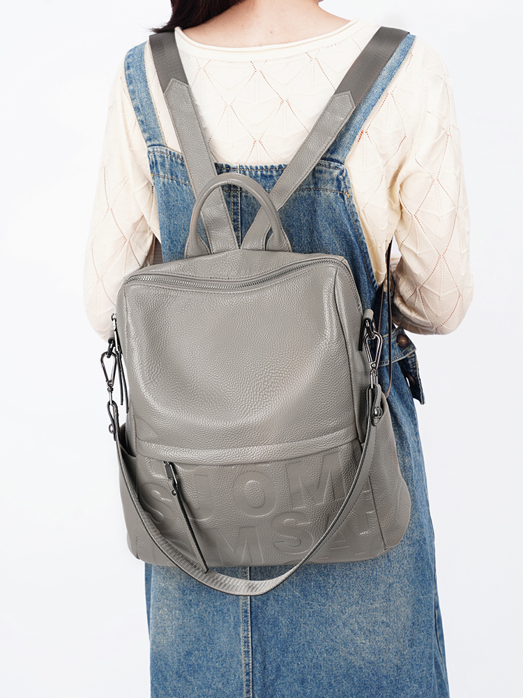 حقيبة ظهر Zency Premium من الج - مراجعة Women Bags Grey وسعره