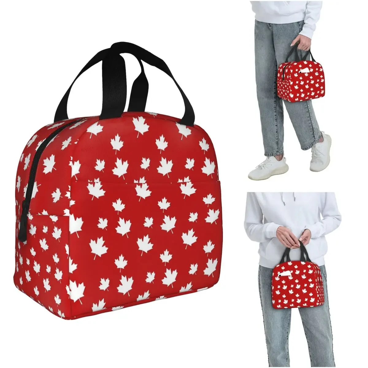 حقيبة غداء معزولة بنمط علم كند - مراجعة Women Bags In Canada وسعره