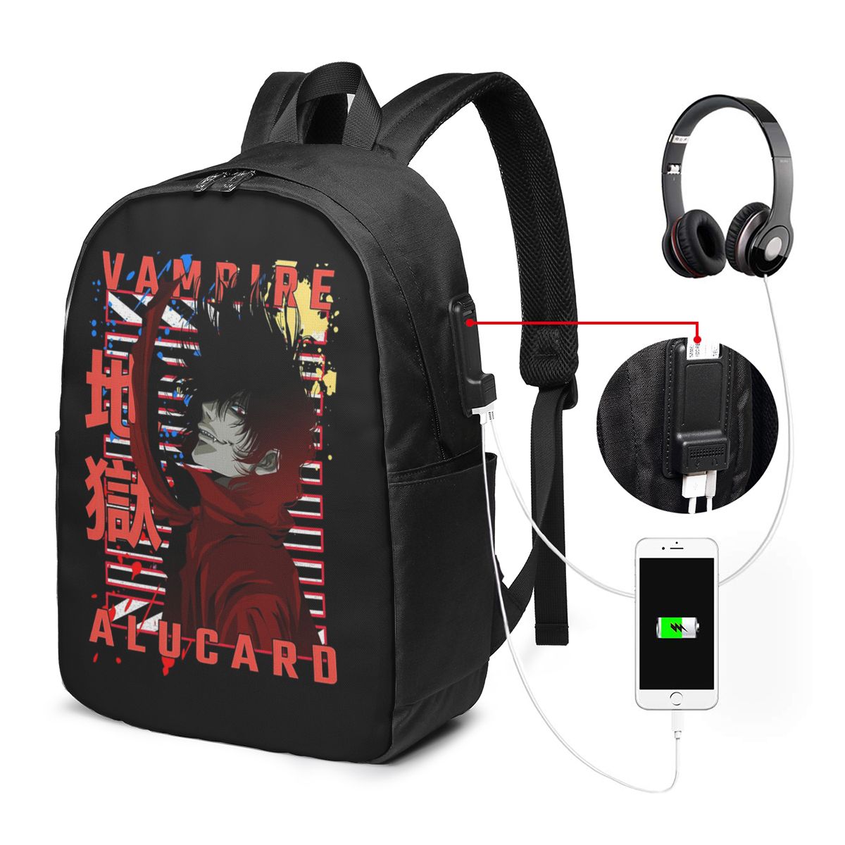 حقيبة ظهر Alucard Hellsing Man - مراجعة Women Bags For Travel وسعره