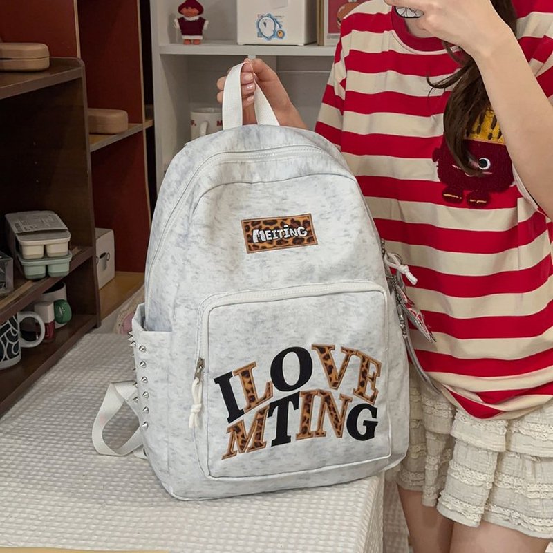 حقيبة ظهر رمادية للنساء بتصميم - مراجعة Women Bags Grey وسعره