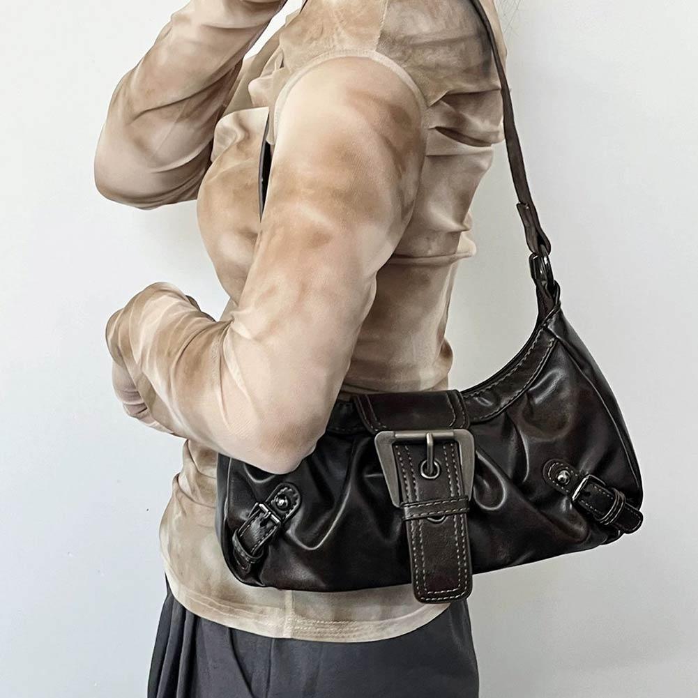 حقيبة كتف هوبو مطوية بتصميم Y2 - مراجعة Women Bags Office وسعره