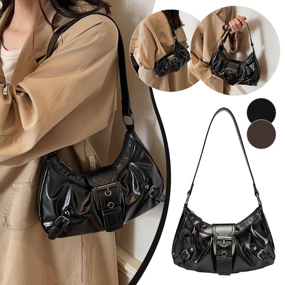 حقيبة كتف هوبو مطوية بتصميم Y2 - مراجعة Women Bags Office وسعره