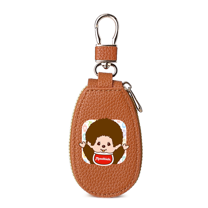 محفظة مفاتيح جلدية MONCHHICHI  - مراجعة Women Bags Gift وسعره