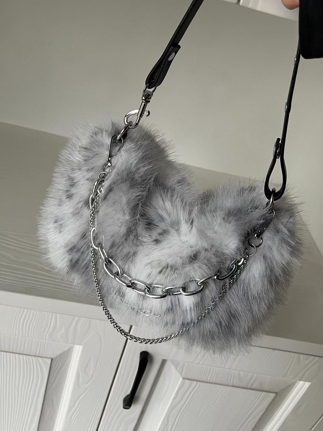 JIAERDI-Y2K أفخم حقيبة يد للنس - مراجعة Women Bags Grey وسعره