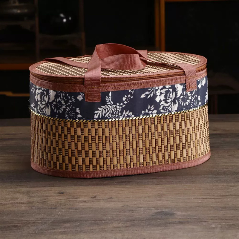 سلة نزهة يدوية الصنع من الخيزر - مراجعة Women Bags Gift وسعره