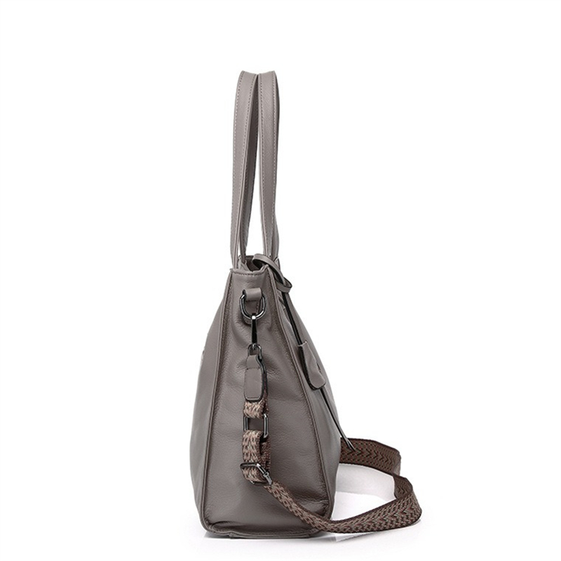 Nesitu الراقية A4 أسود رمادي أ - مراجعة Women Bags Grey وسعره