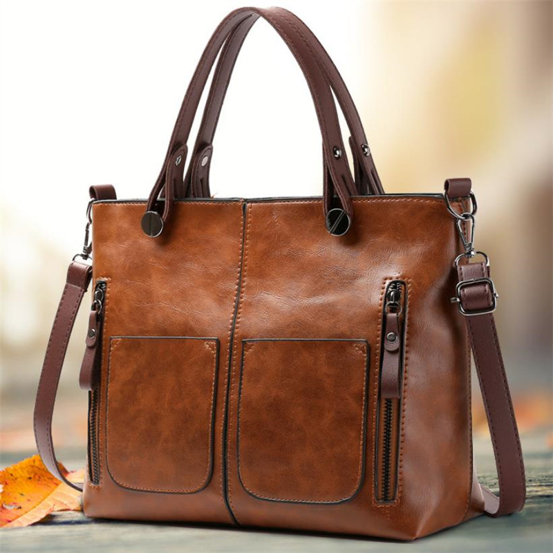 حقيبة كتف جلدية ريترو للنساء م - مراجعة Women'S Vegan Bags وسعره