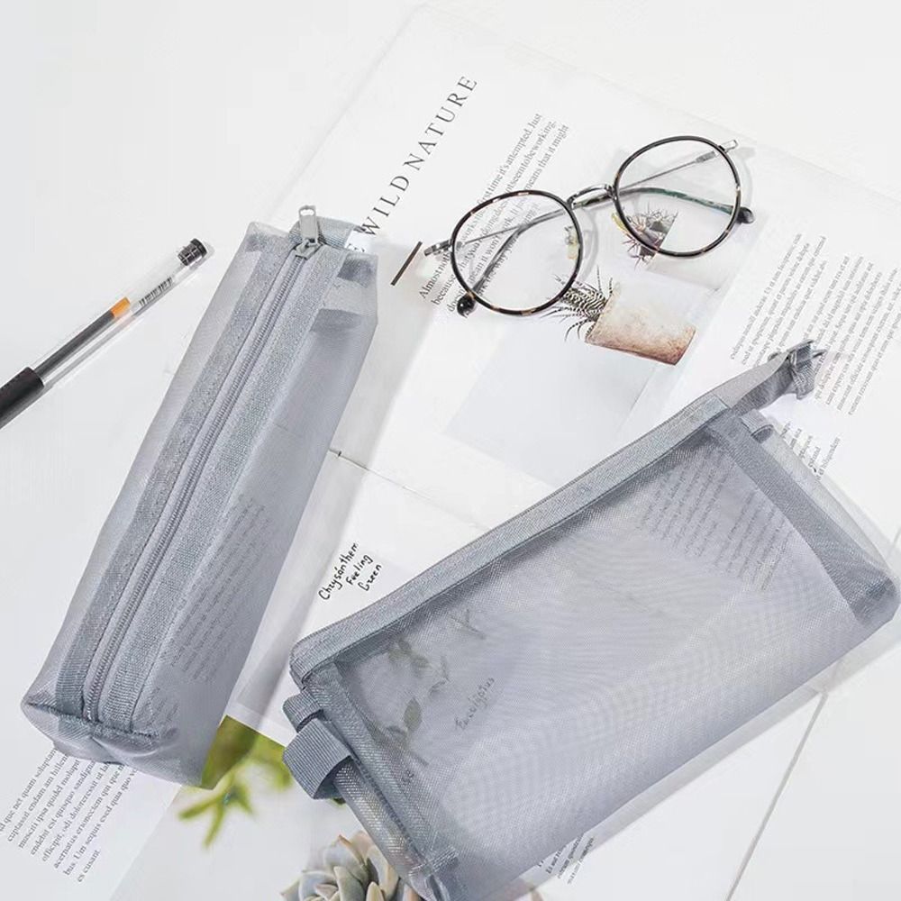 حقيبة مكياج شفافة من الشبك متع - مراجعة Women Bags Grey وسعره